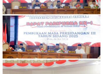 DPRD Halteng Sampaikan Masa Persidangan III Tahun 2025, Berikut Agendanya