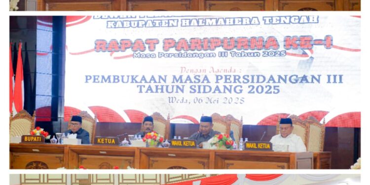 DPRD Halteng Sampaikan Masa Persidangan III Tahun 2025, Berikut Agendanya