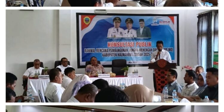 Pemkab Halteng Gelar Konsultasi Publik Ranwal RPJMD 2025–2029, Sekda Bahri Buka Secara Resmi
