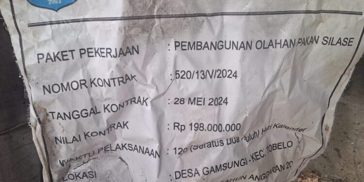 Proyek Bantuan Pakan Silase di Tobelo Tuai Masalah, Petani Keluhkan Alat Rusak dan Bangunan tak Sesuai