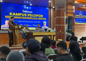 Polres Ternate Gelar Deklarasi Kampus Pelopor Keselamatan Berlalulintas