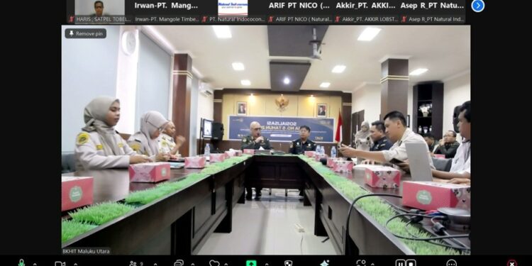 Barantin Sosialisasikan Perba Nomor 5 Tahun 2025 di Malut, Optimalkan Pengawasan