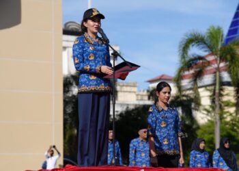 Pimpin Upacara HKN, Ini Pesan Gubernur Sherly