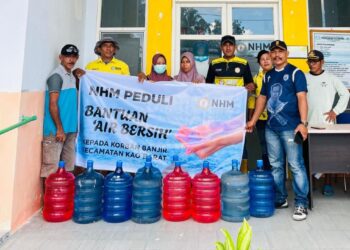 NHM Wujudkan Akses Air Bersih untuk Empat Terdampak Banjir di Kao Barat