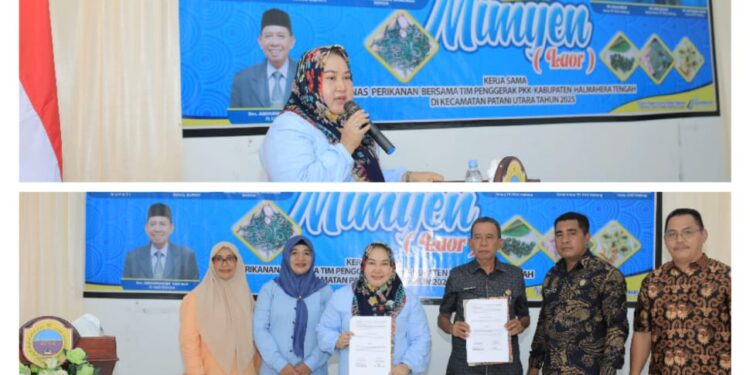 Kolaborasi, TP PKK dan DKP Adakan Lomba Masak Serba Mimyen “Laor” di Pantura