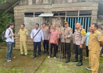 Kolaborasi Haji Robert dan Kapolres Untuk Bakal Bantu Suku Togutil di Desa Wangongira