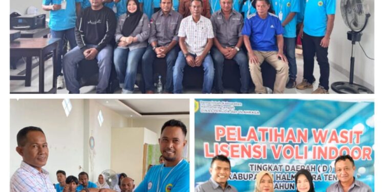 Pelatihan Wasit Linsensi Bola Voli Berakhir, 26 Peserta Lulus Dengan Hasil Terbaik