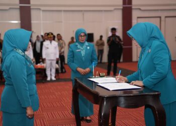 Ketua TP PKK Pulau Taliabu Dilantik