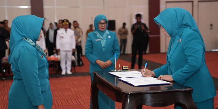 Ketua TP PKK Pulau Taliabu Dilantik