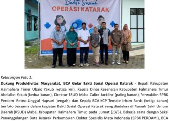 Dukung Kesehatan Mata Warga di Timur Indonesia, BCA Gelar Operasi Katarak di Haltim
