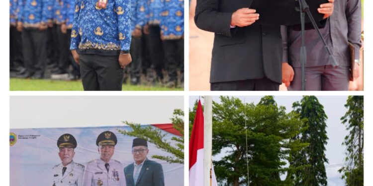 Wabup Halteng Inspektur Upacara Hari Lahir Pancasila Tahun 2025