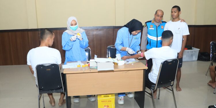 Polda Malut Gelar Pemeriksaan Kesehatan Calon Anggota Polri 2025