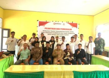 Lantik PTPS Loloda Kepulauan, Panwaslu Ingatkan Jaga Integritas