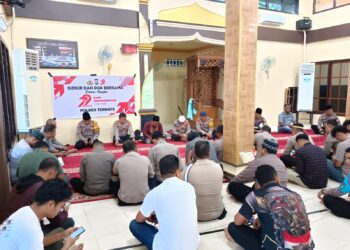 Polres Ternate Gelar Dzikir dan Doa Bersama Sambut Hari Bhayangkara ke-79