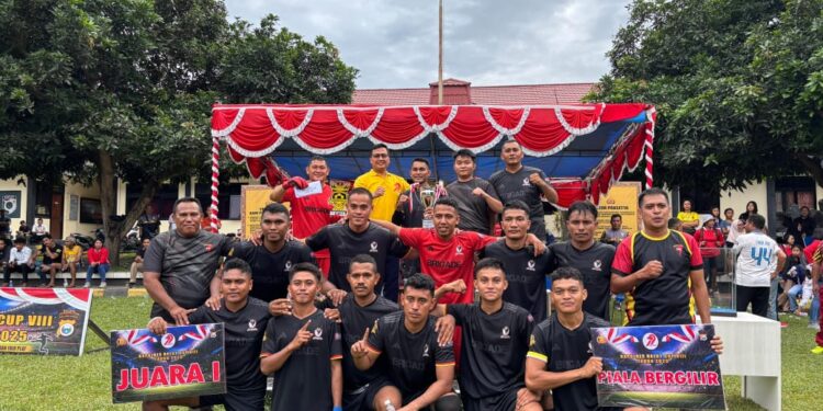 Berhasil Pertahankan Juara, Brimob FC Target Piala Bergilir Mati di Tangan Squad