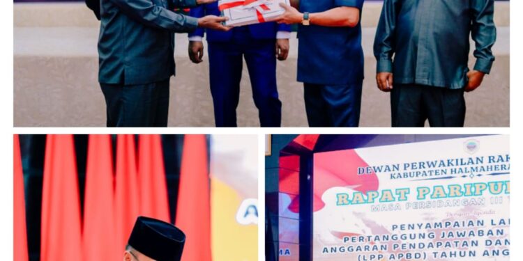 Bupati Halteng Sampaikan LPP APBD Tahun Anggaran 2024, DPRD Apresiasi