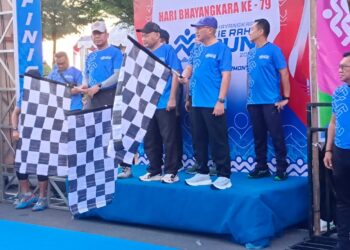 Wagub Malut Lepas Bhayangkara Kieraha Run 2025