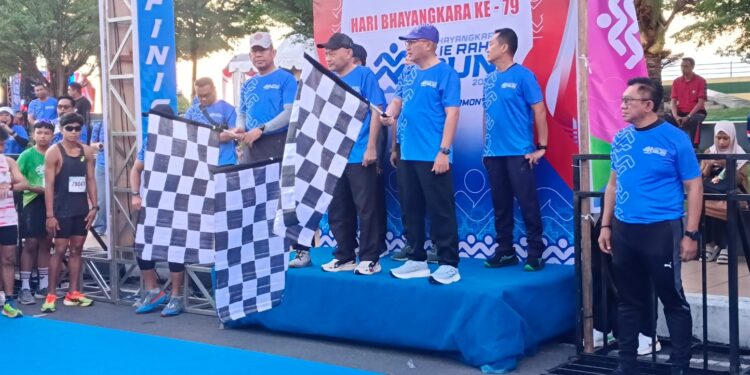 Wagub Malut Lepas Bhayangkara Kieraha Run 2025