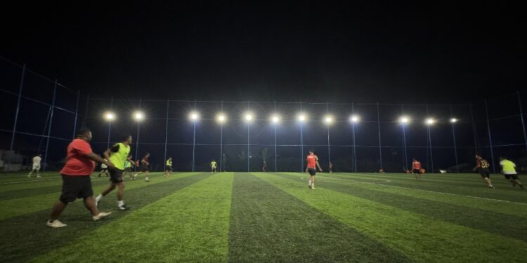 Camtara Imbangi Keperkasaan Cateng di Laga Persahabatan