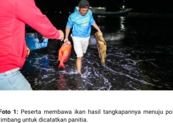 Obi Fishing Tournament 2025: Tangkapan Ikan Melimpah, Produktivitas Perairan Kawasi Terjaga