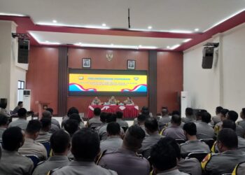 Polda Malut Paparkan Pemetaan “Route Door to Door” System Bhabinkamtibmas