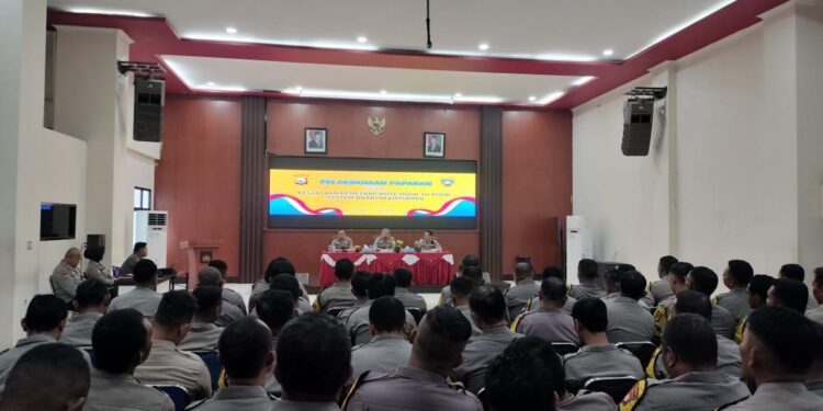 Polda Malut Paparkan Pemetaan “Route Door to Door” System Bhabinkamtibmas
