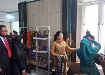 Gubernur Kunjungi Gedung Dekranasda Halmahera Selatan, Apresiasi Kebangkitan Ekonomi Kreatif Lokal