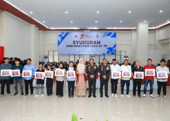Syukuran Hari Bhayangkara ke-79 di Polda Malut Berjalan Khidmat