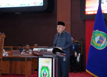 Wagub Sampaikan Ranperda Pertanggungjawaban APBD TA 2024 : PAD Malut Melesat 121 Persen