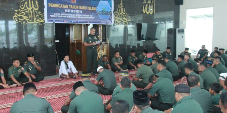 Danrem 152/Baabullah Peringati Tahun Baru Islam 1447 H