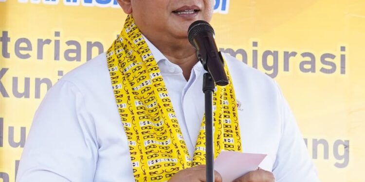 Kunjungi Halmahera Utara, Wamen Janji Tambah Dana Transmigrasi Tahun 2026