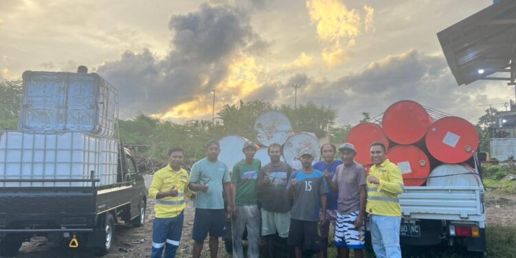 NHM Peduli Dorong Produktivitas Petani Lewat Bantuan Drum dan Tangki Air