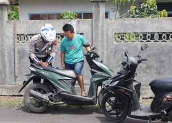 Ratusan Kendaraan Terjaring Operasi Patuh Kie Raha 2025