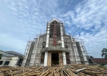 NHM Dukung Finalisasi Pembangunan Gereja Pusat GMIH Tobelo