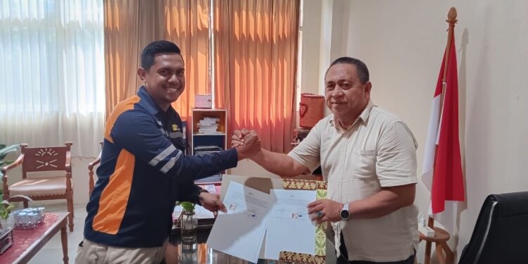Genjot PAD, DLH Halut dan PLN  Tandatangani MoU Penanganan Sampah