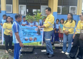 Sambut Tahun Ajaran Baru, NHM Peduli Hadirkan Edukasi Kebencanaan dan PHBS di Sekolah Sekitar Lingkar Tambang