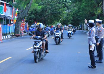 Operasi Patuh Kie Raha 2025: 8.393 Pelanggaran Lalu Lintas Tercatat di Malut
