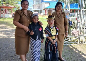 Fashion Show dan Mewarnai Meriahkan Hari Anak Nasional di Halut