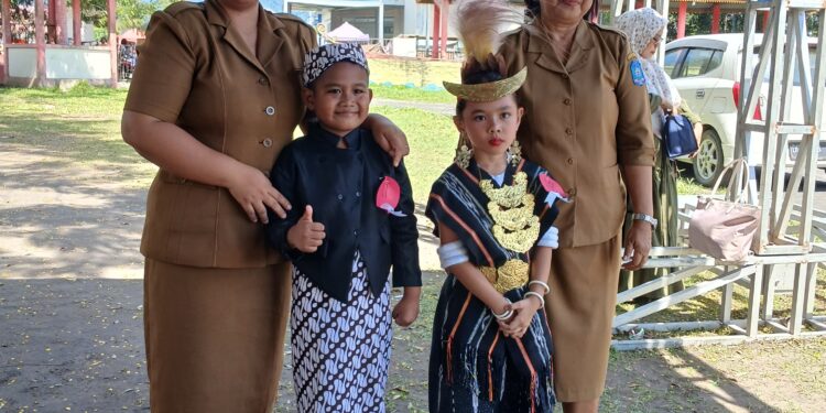 Fashion Show dan Mewarnai Meriahkan Hari Anak Nasional di Halut