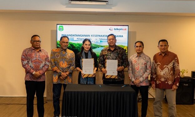 Telkomsat bersama Pemprov Percepat Pembangunan Infrastruktur Digitalisasi