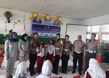 Kasat Lantas Polres Ternate Turun ke Sekolah, Bentuk Karakter Disiplin Lalu Lintas Sejak Dini