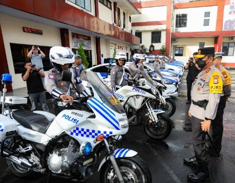 Kapolda Malut Pimpin Gelar Pasukan Operasi Patuh Kie Raha 2025