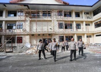 Kapolda Malut Tinjau Fasilitas Mapolda Baru, dan Barak – Rumah Dinas Polresta Tidore