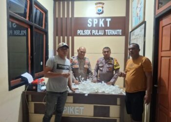 Polres Ternate Sita Miras Ilegal dari  Sejumlah Lokasi