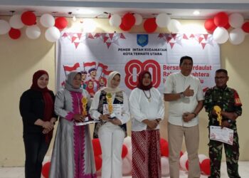 Sebanyak 738 Peserta Ramaikan HUT Proklamasi di Ternate Utara