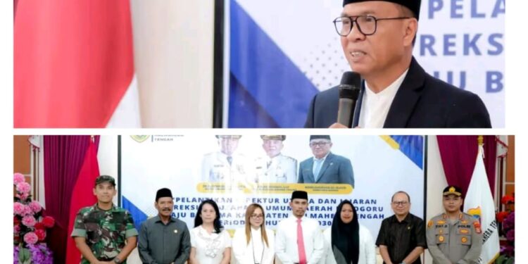 Perkuat Tata Kelola BUMD, Bupati Halteng Lantik Hayun Maneke sebagai Dirut Perumda Fagogoru