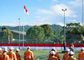 Tambang Emas Gosowong Rayakan HUT ke-80 RI dengan Semangat Persatuan