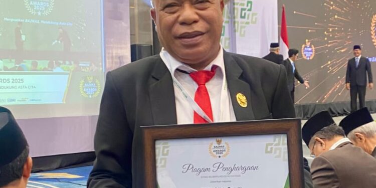 Baznas Ternate Raih Dua Penghargaan Nasional