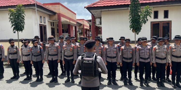 Polres Ternate Didik Bintara Remaja Jadi Personel Profesional dan Humanis