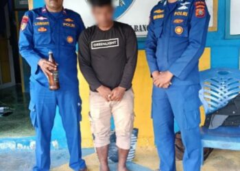 Polisi Tangkap Nelayan Pelaku Bom Ikan di Perairan Taliabu